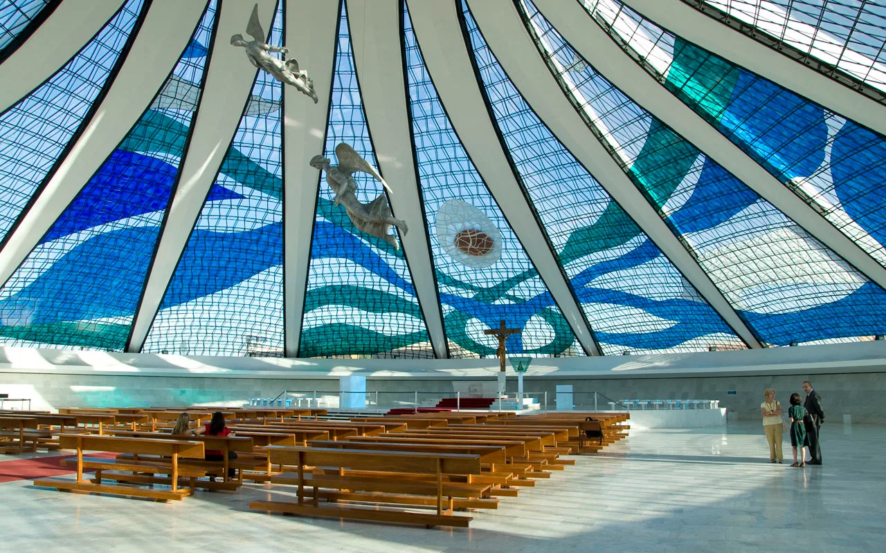 Catedral de Brasília - colunas